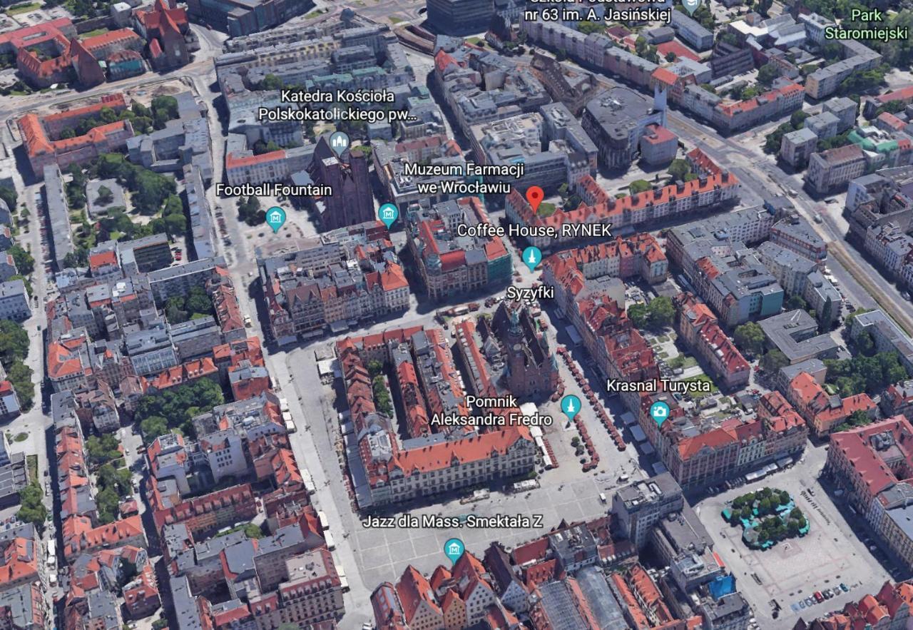 Апартаменты Oa - Apartament 50M Od Rynku - Old Market Square Вроцлав Экстерьер фото